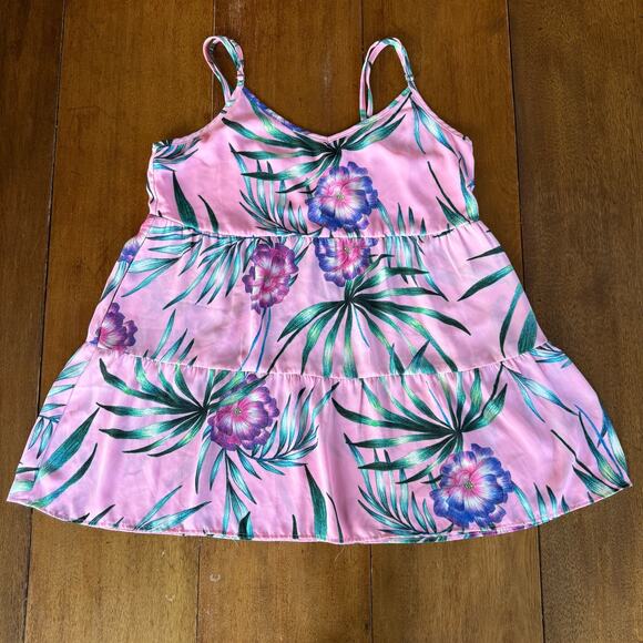 Show Me Your Mumu Caroline Mini Dress Maui Wowi Pink Sz Sml Spring Break Beach - Picture 8 of 13